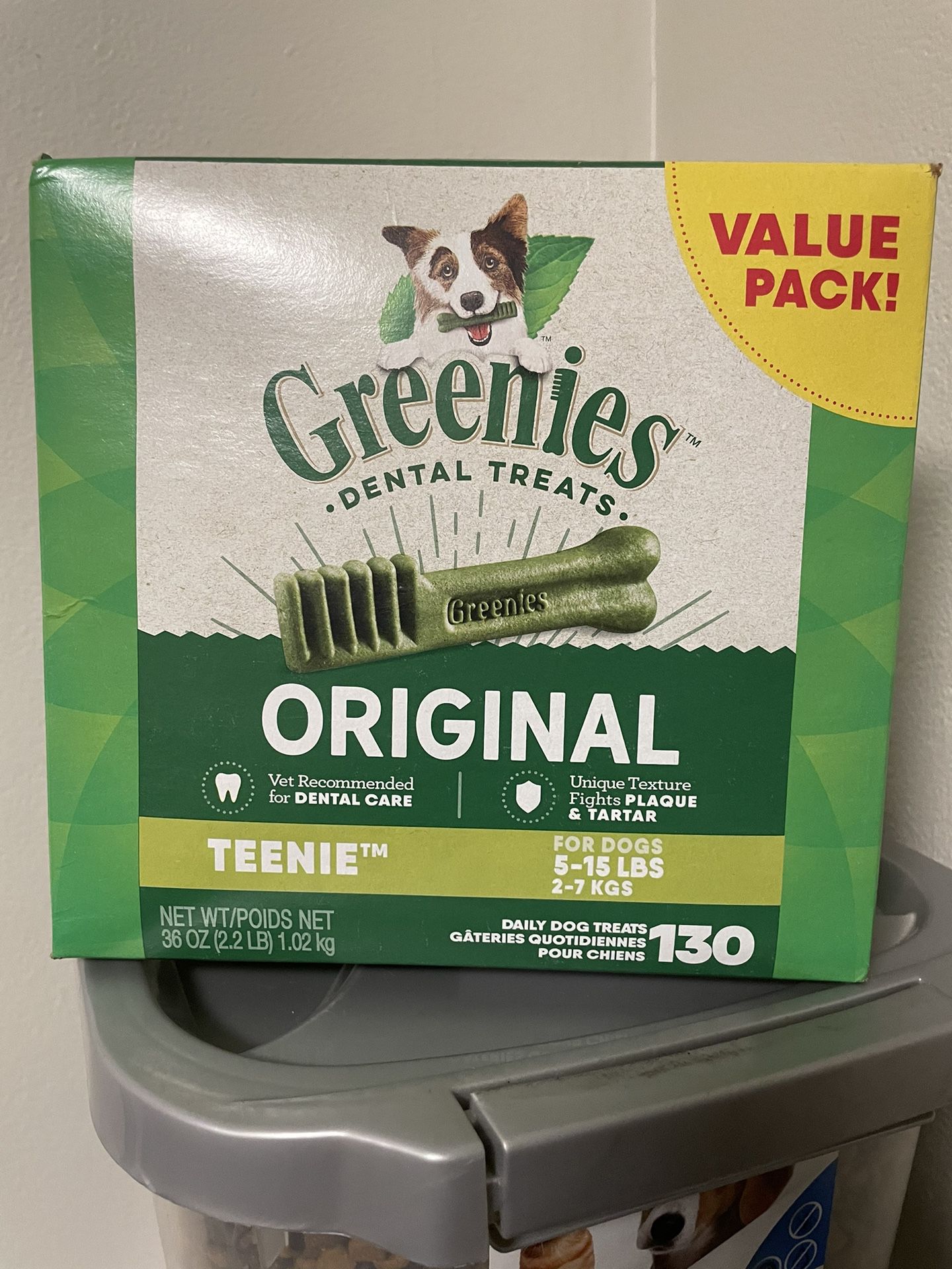 Greenies Dog treats TeeniesValue pack