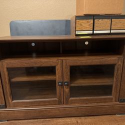 Wooden TV Console And Entertainment Console