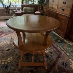 Vintage Mid Century 2-level End Table