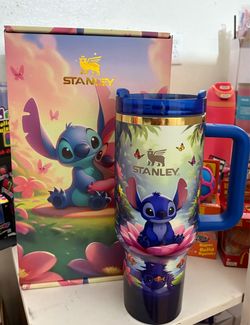 Stitch Tumbler with Handle