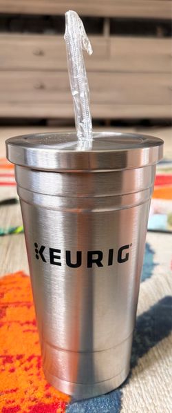 KEURIG® 16oz Stainless Steel Iced Beverage Tumbler