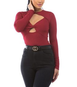 Bodysuit Burgandy