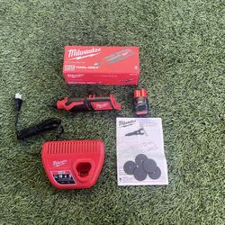 Milwaukee M12 Rotary Tool+charger+battery2.0