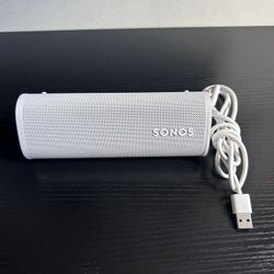 Sonos Roam SL Portable Bluetooth Wireless Speaker Model S27, Lunar White