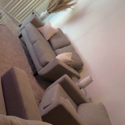Grey Sofa Set