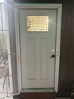 36 X 80. Exterior Door And Frame Prehung