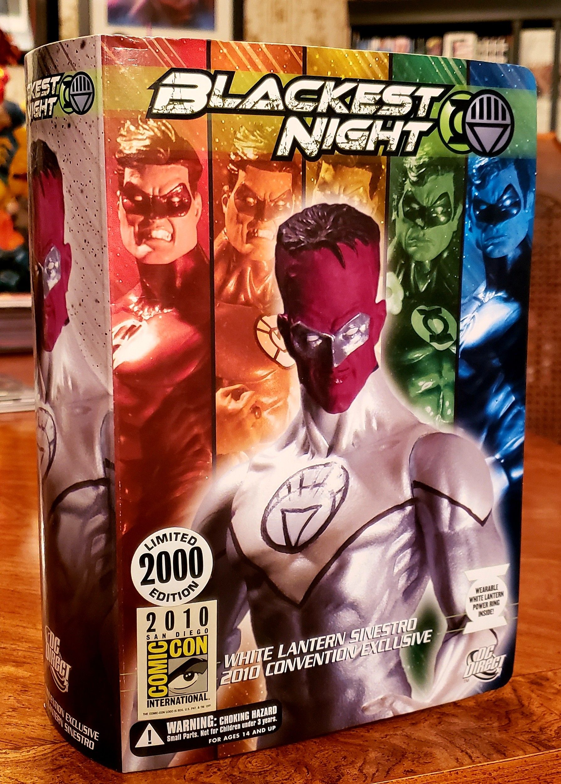 White Lantern Sinestro DC Direct SDCC Exclusive