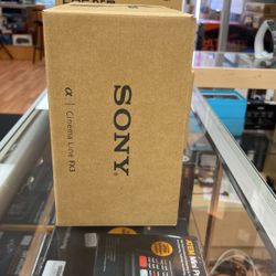 Sony FX3 Cinema Camera **
