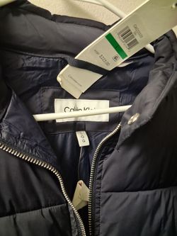 New Calvin Klein $240 jacket .sorry for bad pics,but it's beautiful. Illness forces sale.enjit life while it lasts. Location by Truman College in Upto