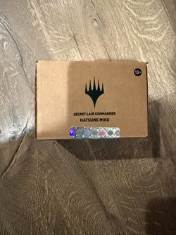 Hatsune Miku secret lair commander deck mtg new sealed