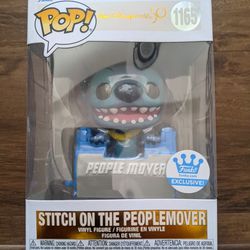 Stitch On The Peoplemover Funko Exclusive