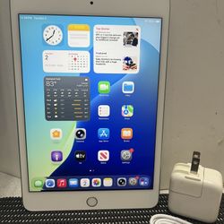 Apple iPad MINI 5th Gen 64GB 7.9” WiFi -Silver complete iOS 26 