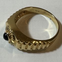 Gold Ring with Precious Gemstone