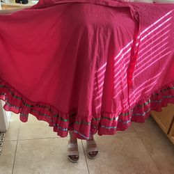 Folklore Skirt Falda Folkloriko