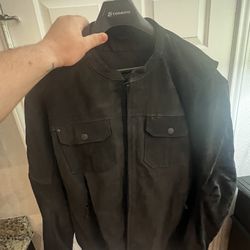 Motorcycle Jacket (Casual) & Fully Padded. 2XL
