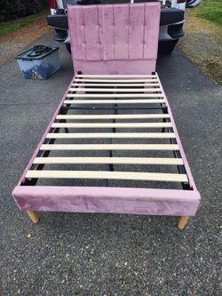 Pink Bed Frame