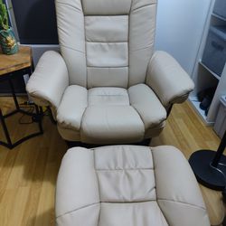 Nice Recliner Chair With Ottoman