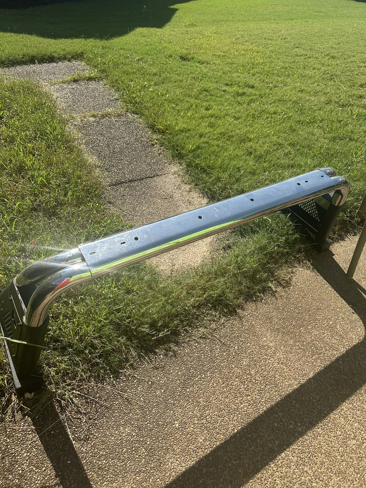 2014-2025 Chevrolet Silverado chrome and black bed rail 450 OBO