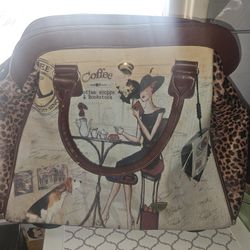 Nicole Lee Rolling Bag Backpack Tote