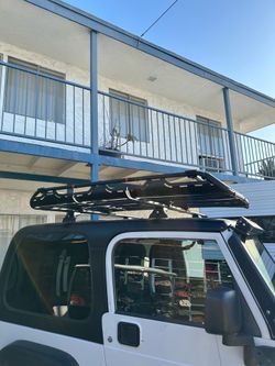 Jeep Wrangler TJ Hardtop Roof Rack Yakima Cargo Basket 1997 through 2006