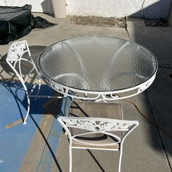 Vintage 1950s Patio Set