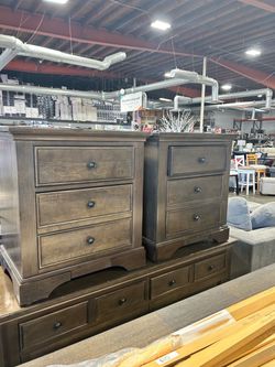 Costco Wooden Nightstand for Sale!