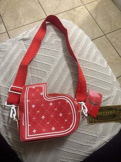 SPRAYGROUND bag, white& Red