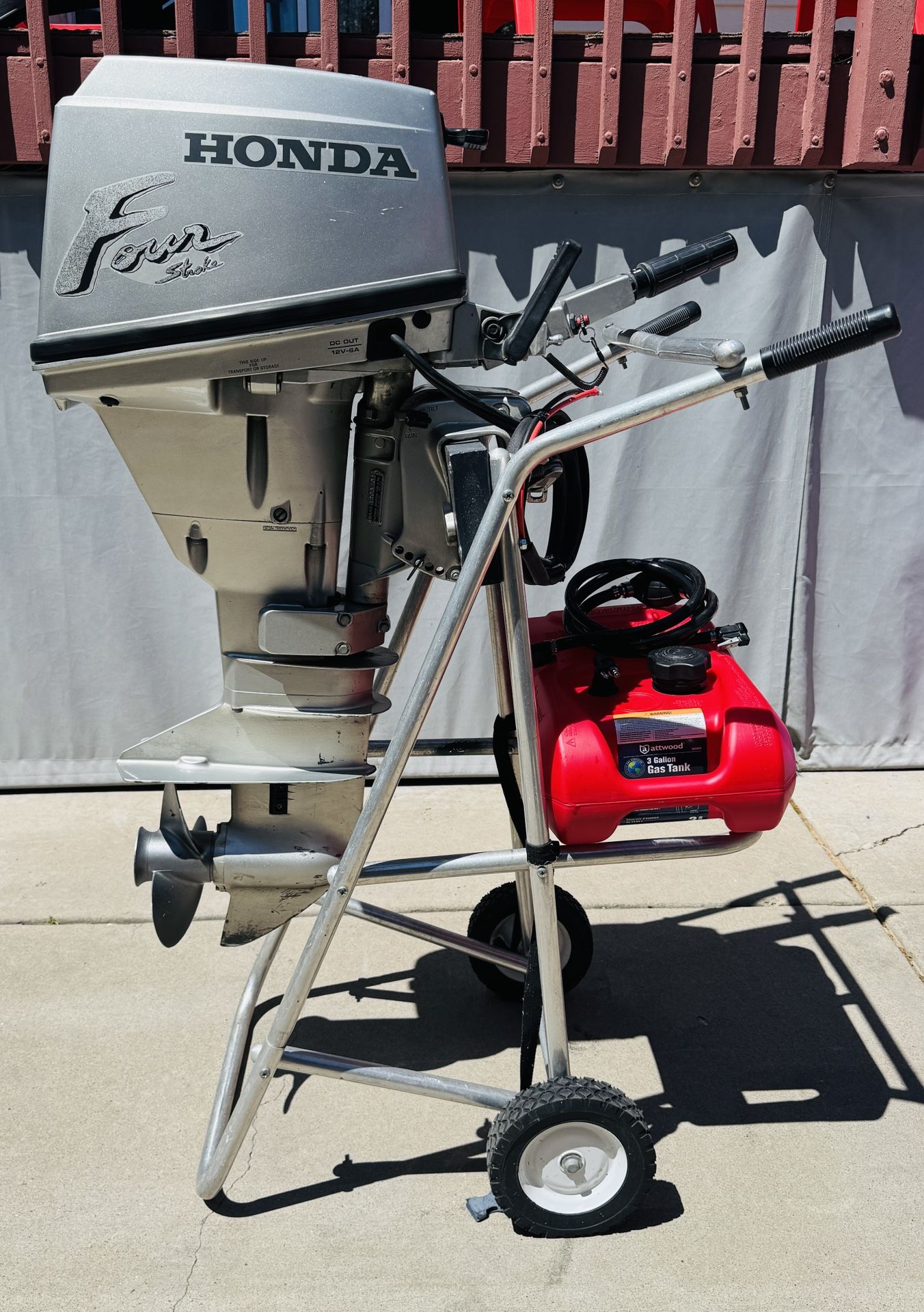 2001 Honda BF15A 4 STROKE OUTBOARD LONG SHAFT