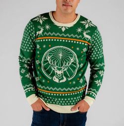 Shinesty Men's Jägermeister Christmas Sweater