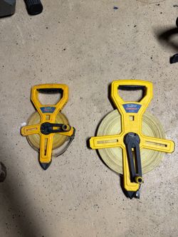Westward Fiberglass Long Tape Measures – Lot of 2