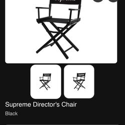 Supreme Directors Chair 