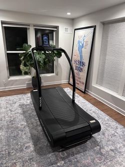 Rogue Woodway Curve LTG Treadmill - Self Propelled