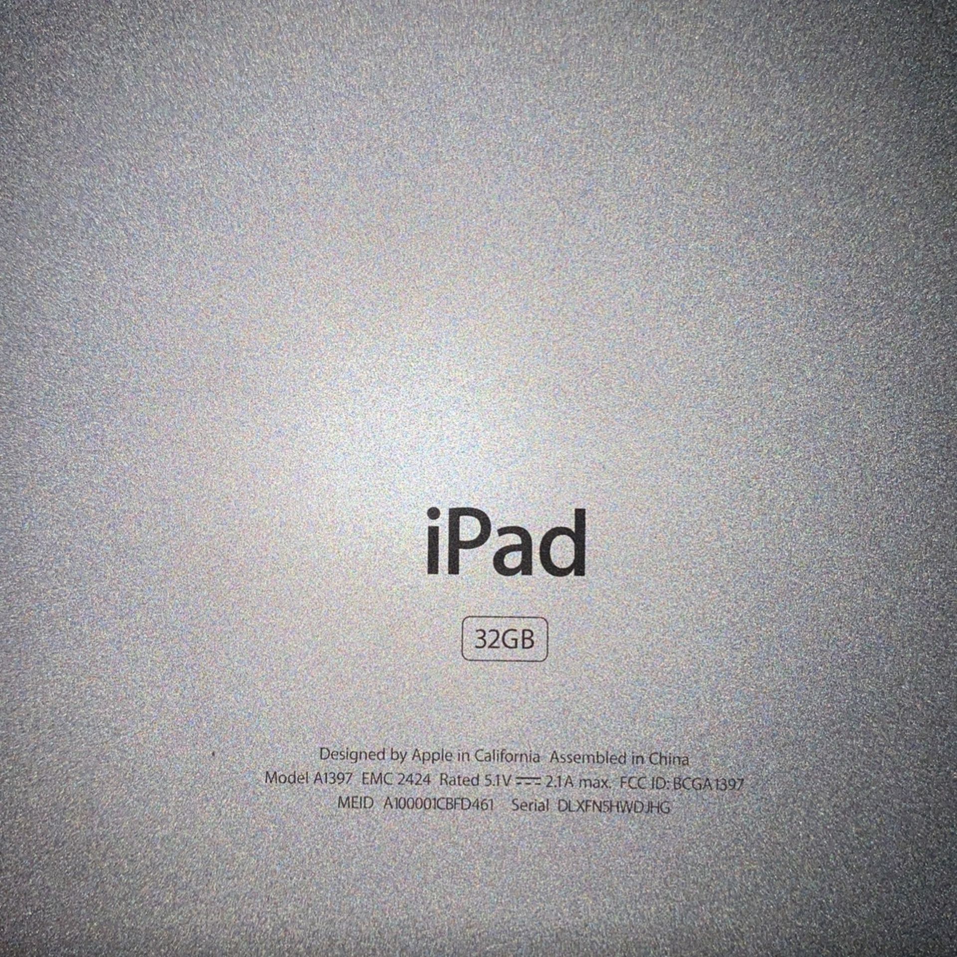 Ipad 2nd Gen 32 GB Black