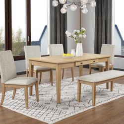 6 PC DINING SET NEW IN BOX