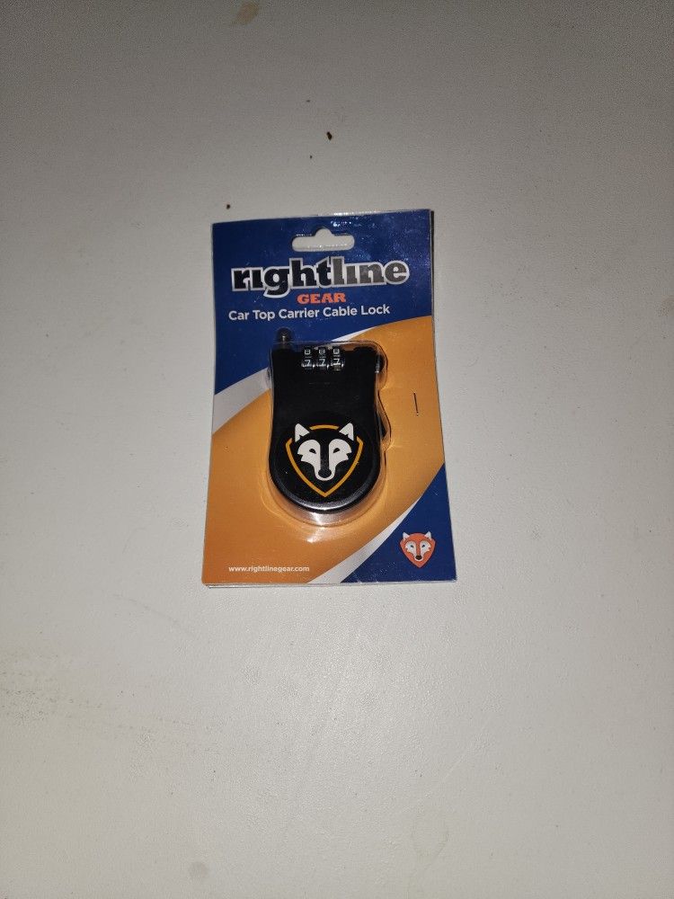 Rightline Car Top Carrier Cable Lock