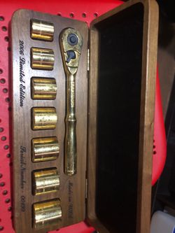 Gold -Craftsman set -8 pcs