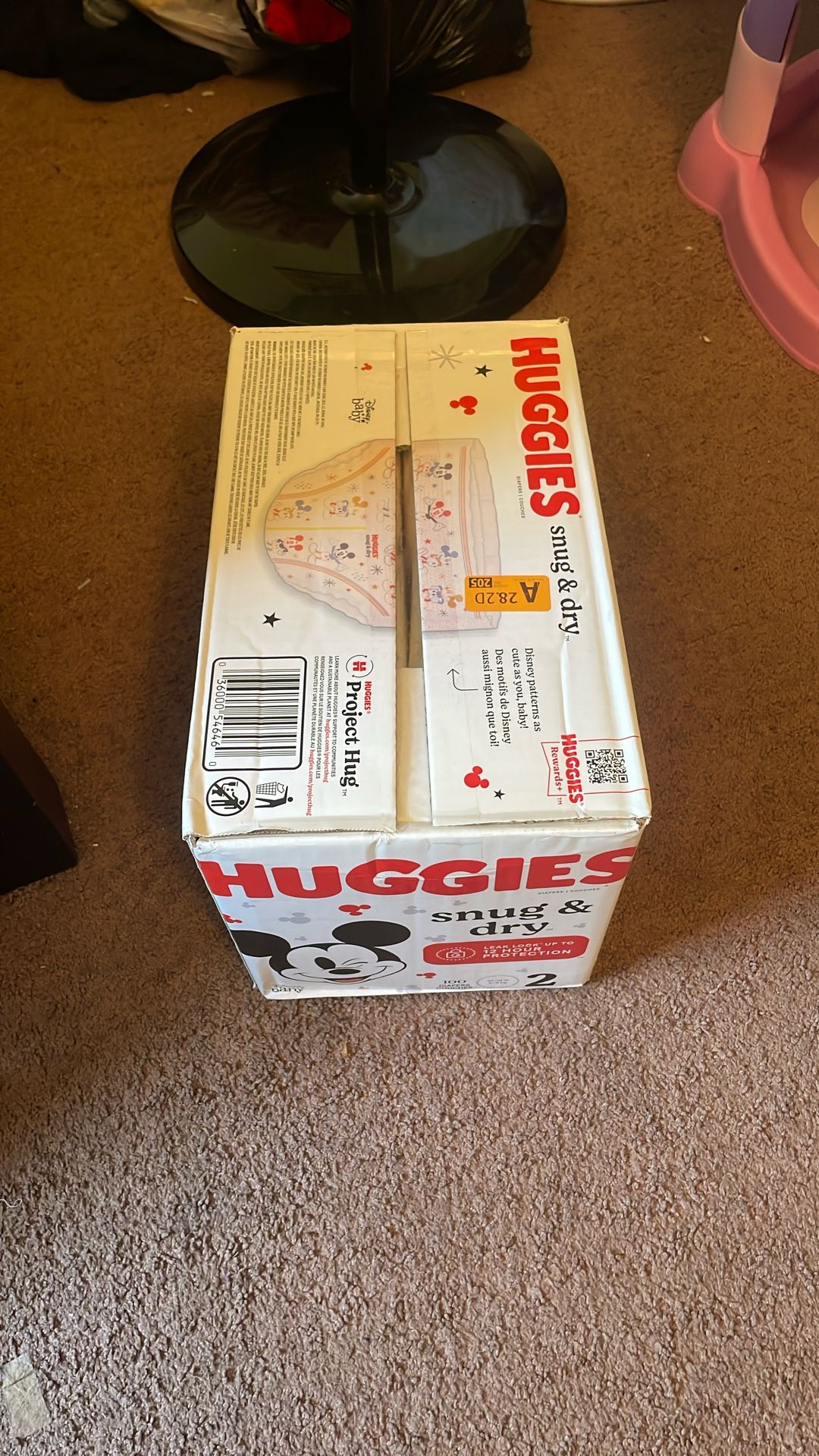 Huggies Size 2 Diaper 100 Count