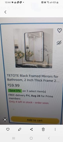 Vanity mirror