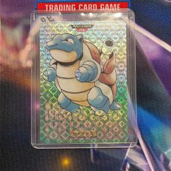 Pokemon Blastoise File Card