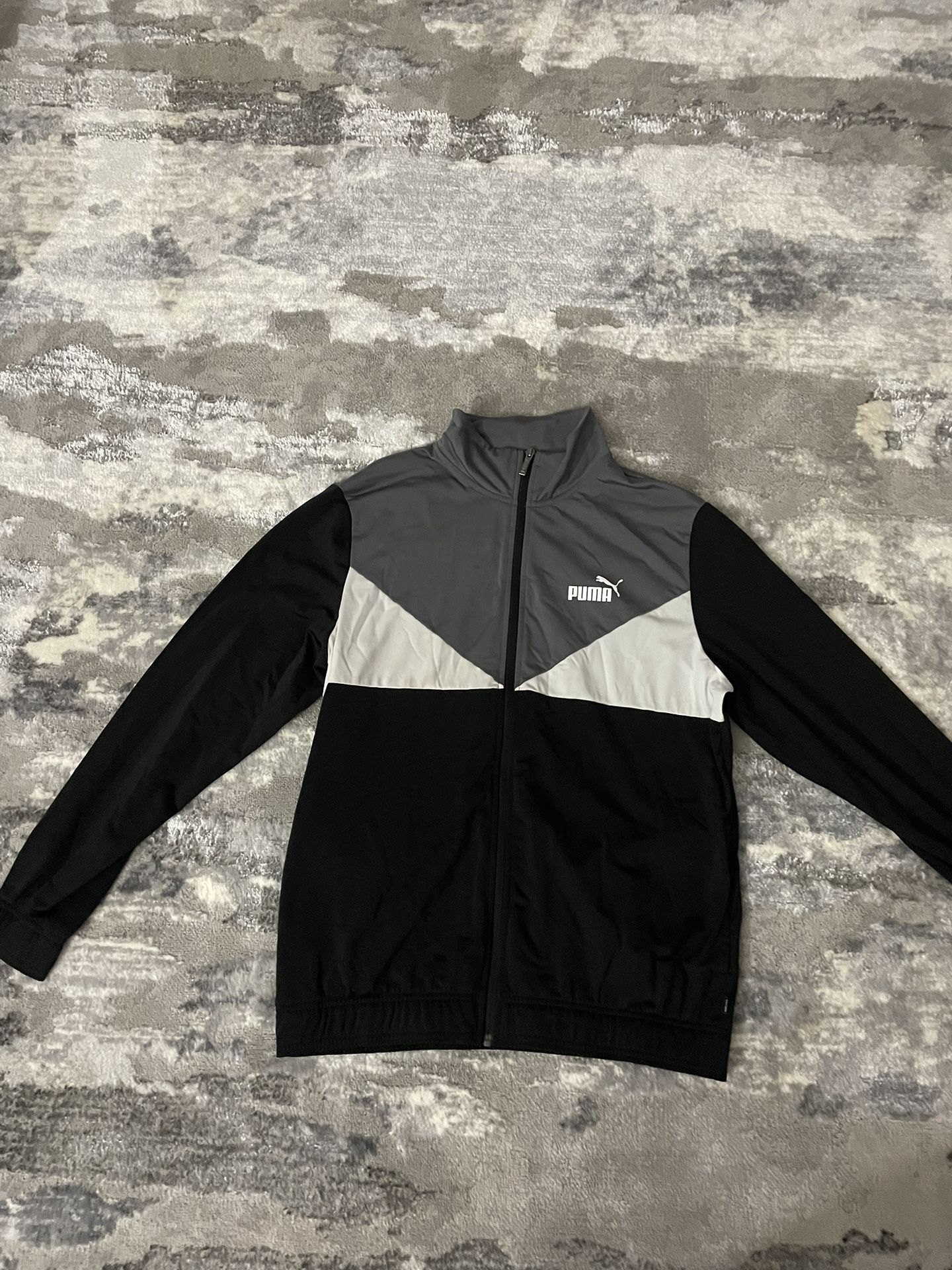 Puma Men’s Zip Up Sweatshirt Size Large