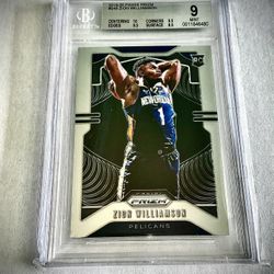 ZION WILLAMSON PANINI PRIZM ROOKIE CARD GEM MINT 📈💎🔥