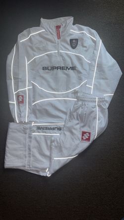 Supreme x Umbro Reflective White Tracksuit Size Medium