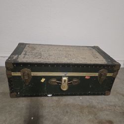1950s Military Travel Trunk