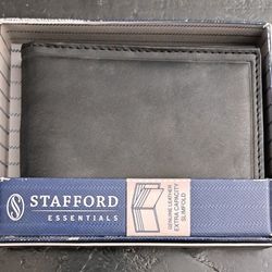 Stafford Essentials Leather Wallet 