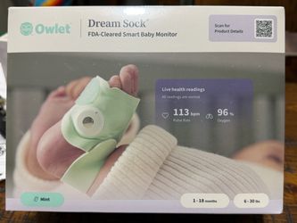Owlet sock baby monitor