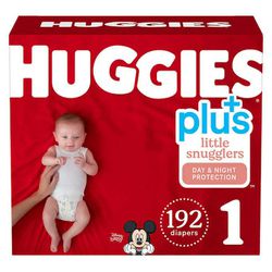 New HUGGIES Size 1 Diapers 192