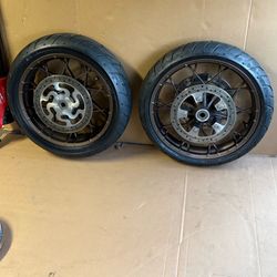 Harley Prodigy Mag Wheels Rims streetglide roadglide parts