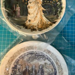 D'Arceau LIMOGES Decorative Plates 