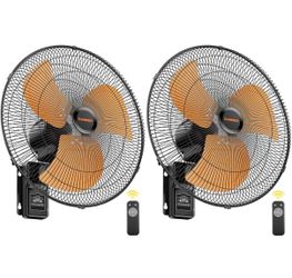 Set of 2 Wall Mount Fans - FO20