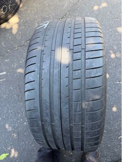 1 tire 275-35-19 Goodyear run flat good condition for $95 mounted and balanced
